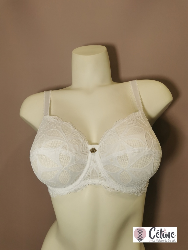 Soutien gorge emboitant bien être Antigel de Lise Charmel Stricto Sensuelle FCH6017 blanc