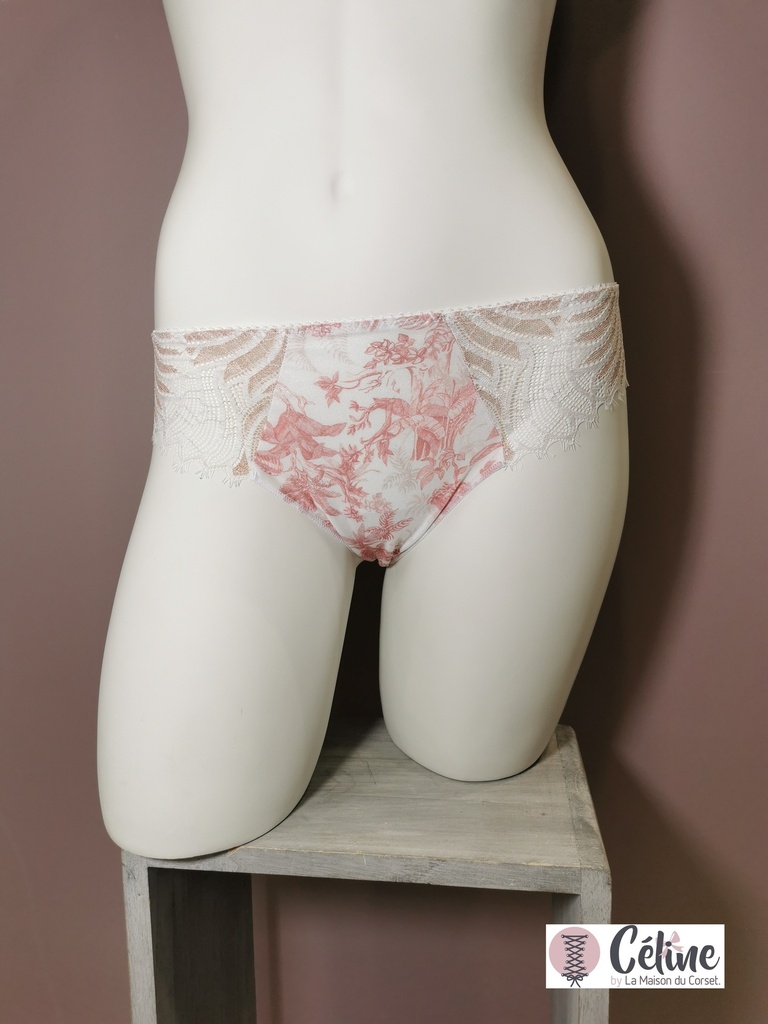 Tanga Antigel de Lise Charmel Jungle de Jouy ECH0068 rose de jouy