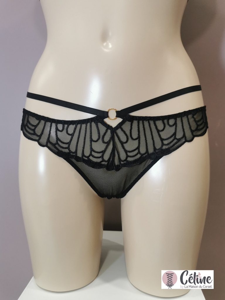 Slip mini coeur Aubade l'Indomptable 1I20 afterdark