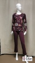 Pyjama Ringella Hortense 3511215 aubergine 