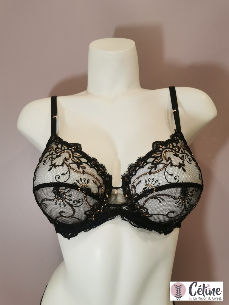 Soutien gorge emboitant Lise Charmel Fauve Amour ACH6079 ambre panthere