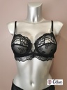 Soutien gorge emboitant Lise Charmel Sublime en dentelle ACH6013 noir