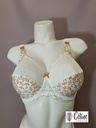 Soutien gorge emboitant bien etre Antigel de Lise Charmel Crochet Boheme FCJ6134 camel boheme