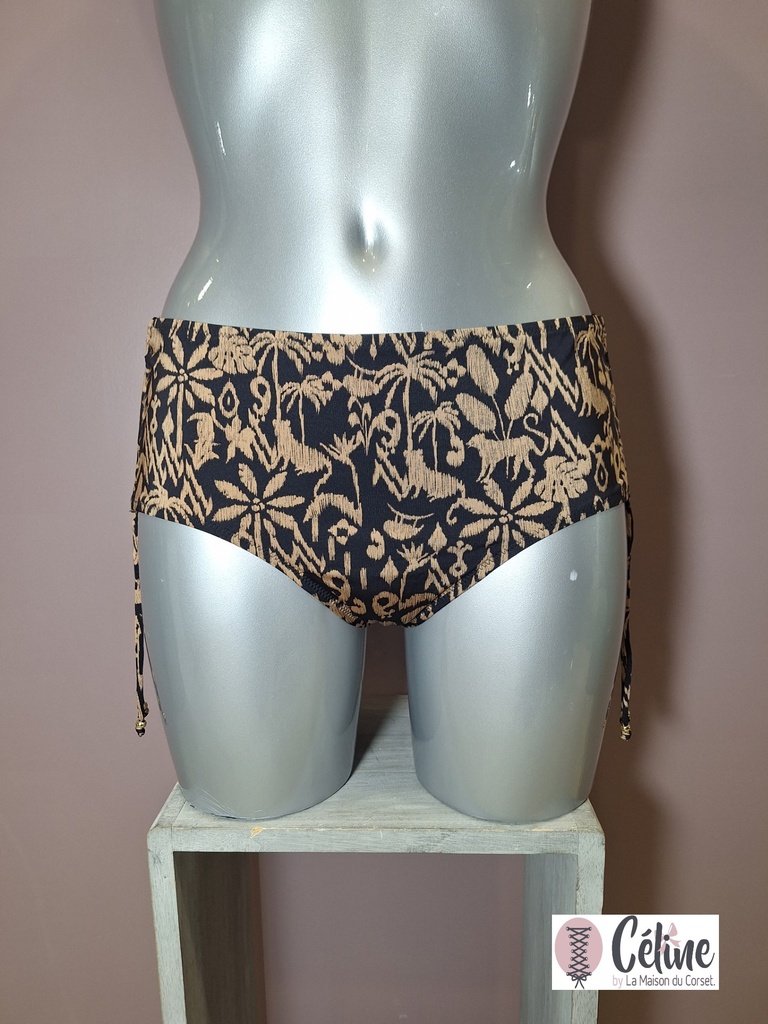 Bas de maillot de bain culotte haute Anita care Secret Jungle 8736-0 safari