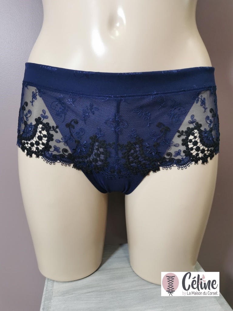 Shorty Simone Perele Wish 12B630 night blue