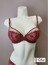 Soutien gorge emboitant Simone Perele Wish 12B319 wine 