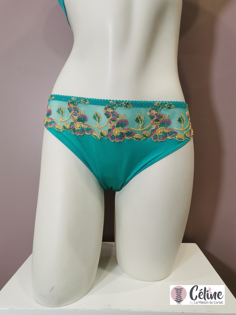 Slip Prima Donna Lenca Sunny Teal 0563460 vert tropical