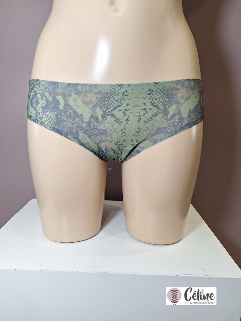 Slip Chantelle Soft Stretch C11D30-0DQ python vert 