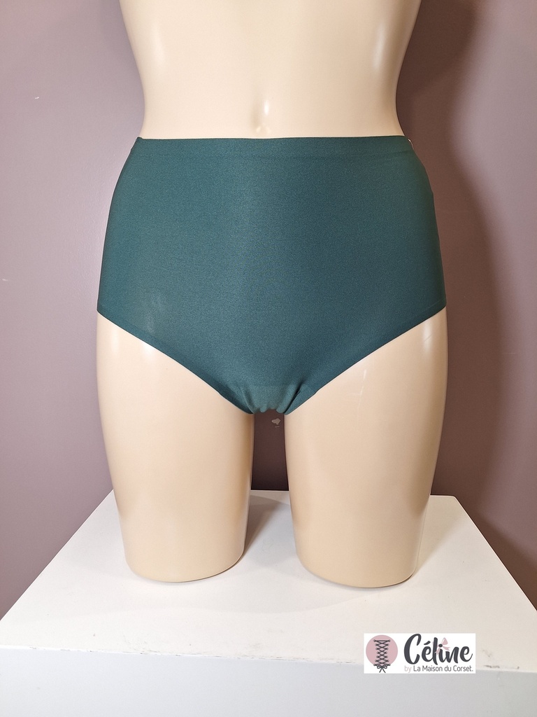 Culotte haute Chantelle Soft Stretch C26470-00R vert empire