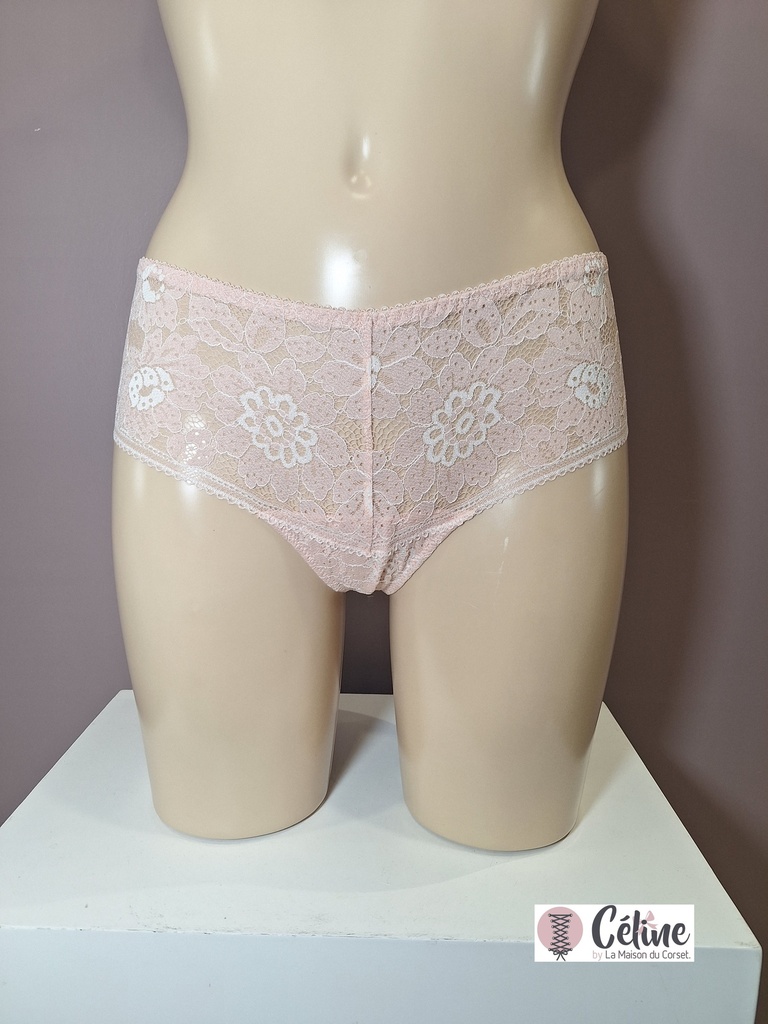 Shorty Simone Perele Festive 1E1630 rose ballet