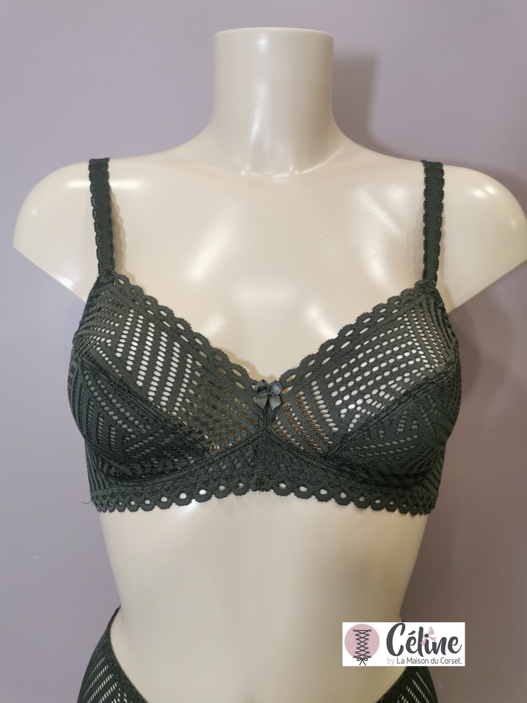 Soutien gorge sans armatures Antigel de Lise Charmel Tressage Graphic ECC6537 eclat aventure 