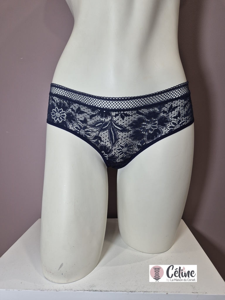 Shorty Simone Perele Vertige 14Z630 bleu nuit 