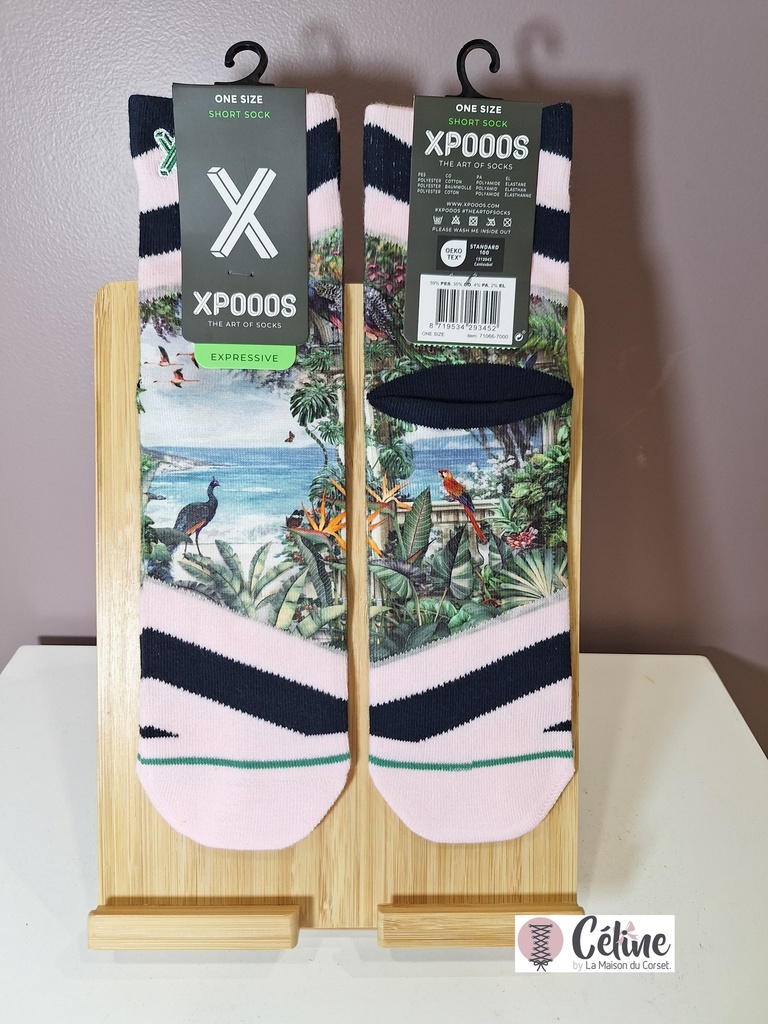 Chaussettes XPOOOS Caraibes 71066-7000 rose