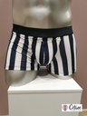 Boxer HOM Pierre 402357 navy white 