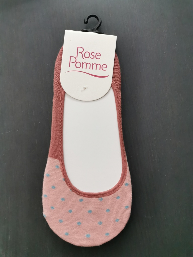 Chaussette Rose Pomme Pois 115S10 rose