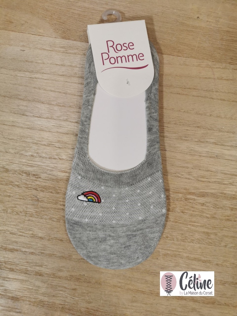 Chaussette Rose Pomme Arc en Ciel 115Y50 gris 