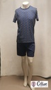 Pyjashort HOM Mougins 405731 navy print 