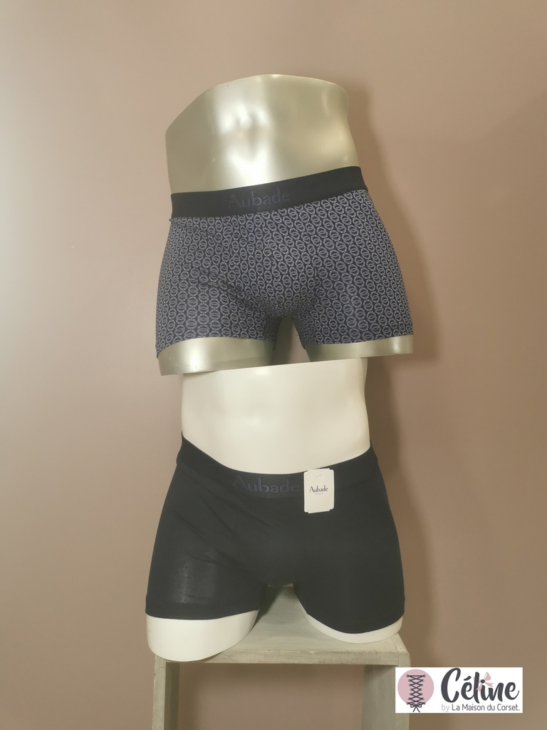 Boxer Duo Aubade Men Mini Menotte XB58T bleu