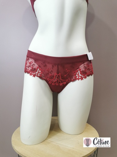 Shorty Simone Perele Wish 12B630 wine