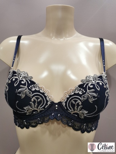 Soutien gorge coques Lise Charmel Sublime à Deux ACG8563 sublime bleu