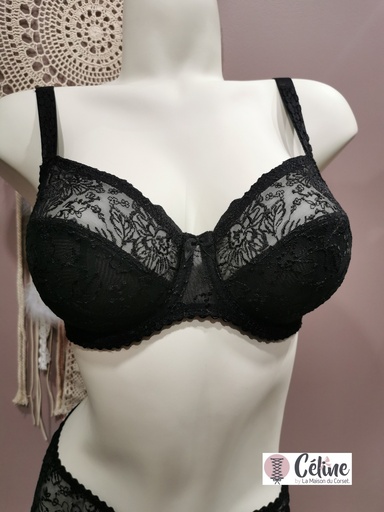 Soutien gorge emboîtant Prima Donna Alara C/D/E 0163012  noir