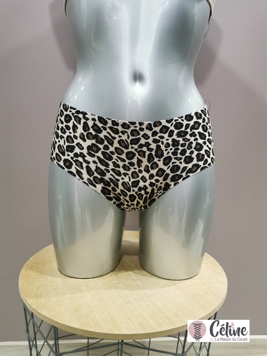 [3340443471690] Shorty Chantelle Soft Stretch C11D40-00Z leopard fonce