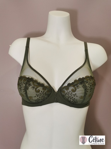 Soutien gorge emboitant Simone Perele Delice 12X319 safari 