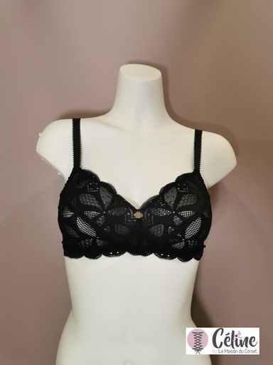 Soutien gorge sans armatures Antigel de Lise Charmel Stricto Sensuelle noir ECH6517 NOIR