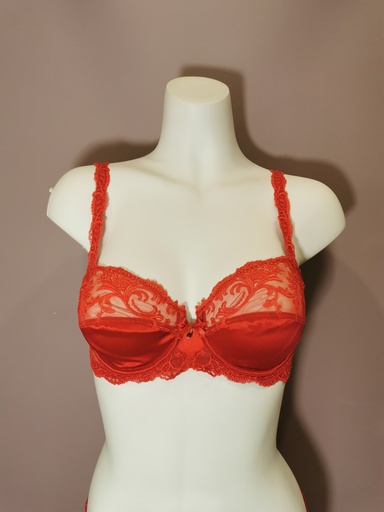 Soutien gorge emboitant Lise Charmel Splendeur Soie ACC6080 splendeur rouge