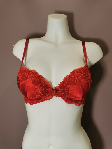 Soutien gorge push up Lise Charmel Splendeur Soie ACC8580 splendeur rouge