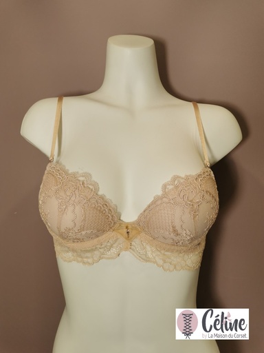 Soutien gorge coques Lise Charmel Sublime en dentelle ACH8513 nude