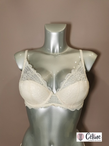 Soutien gorge push up Simone Perele Reve 12Z347 rose sakura 