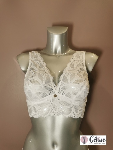 Brassière séduction Antigel de Lise Charmel Stricto Sensuelle blanc ELH6217 blanc