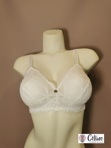 Soutien gorge sans armatures bien être Antigel de Lise Charmel Stricto Sensuelle blanc FCH6517 blanc