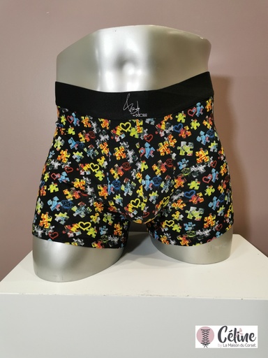 Boxer HOM Puzzled Love 402792 multico print 