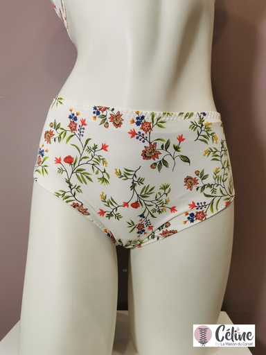 Culotte haute Antigel de Lise Charmel Muse du printemps FCJ0324 fleurs en fete