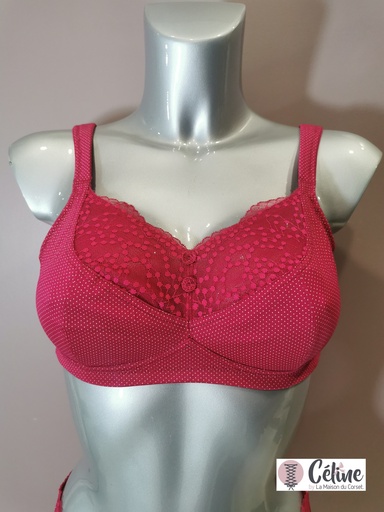 Soutien gorge sans armatures Anita Care Orely 5782X cherry red