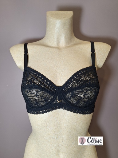 Soutien gorge emboitant Antigel de Lise Charmel Atelier Seduction  ECH6157 noir