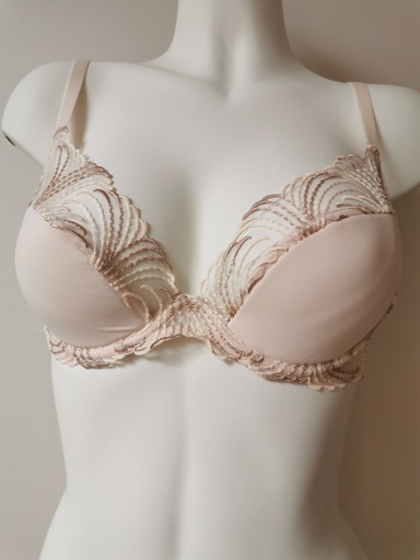 Soutien gorge push up Simone Perele Nuance 12N347 perle