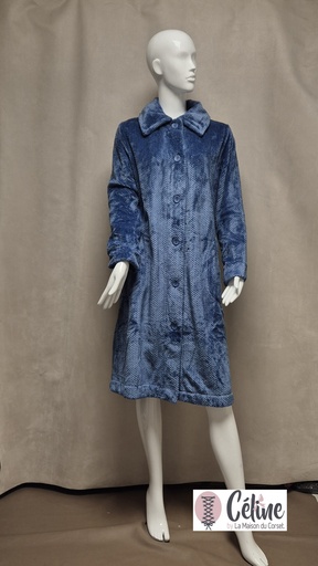 Robe de Chambre Pastunette Morning Gown 70242-144-6 dark blue